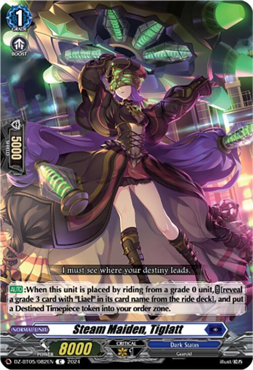 Steam Maiden, Tiglatt, DZ-BT05: Omniscient Awakening DZ-BT05/082EN
