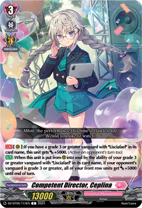 Competent Director, Ceplina, DZ-BT05: Omniscient Awakening DZ-BT05/113EN