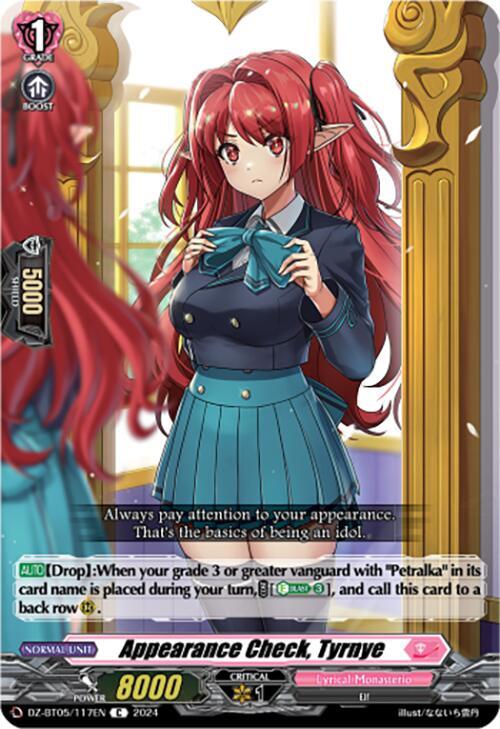 Appearance Check, Tyrnye, DZ-BT05: Omniscient Awakening DZ-BT05/117EN