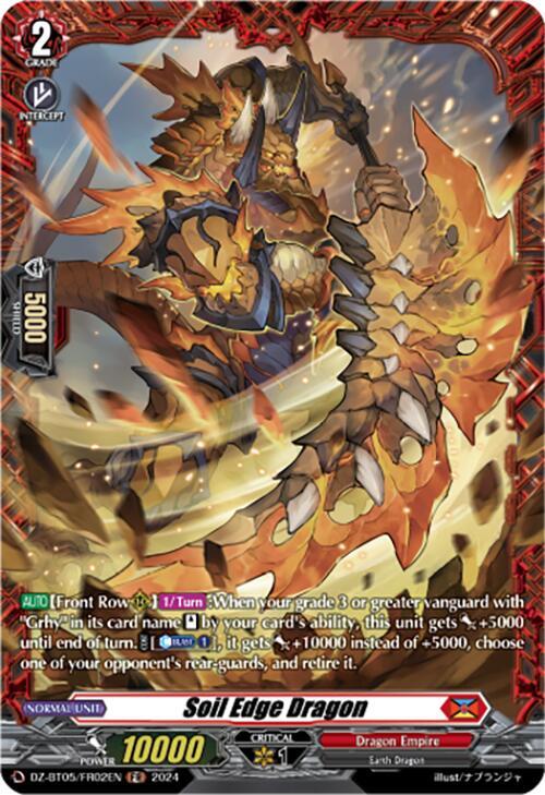 Soil Edge Dragon (FR), DZ-BT05: Omniscient Awakening DZ-BT05/FR02EN