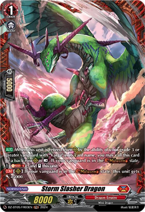 Storm Slasher Dragon (FR), DZ-BT05: Omniscient Awakening DZ-BT05/FR03EN
