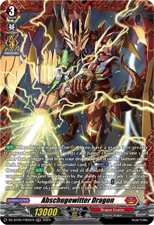 Abschugewitter Dragon (FR), DZ-BT05: Omniscient Awakening DZ-BT05/FR05EN