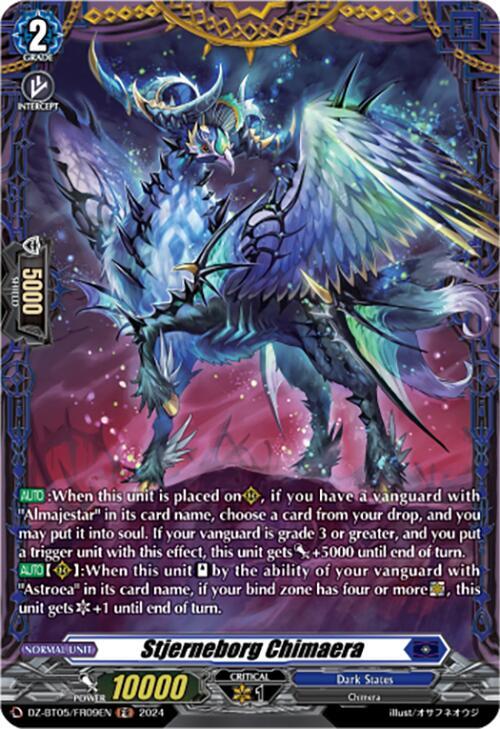 Stjerneborg Chimaera (FR), DZ-BT05: Omniscient Awakening DZ-BT05/FR09EN