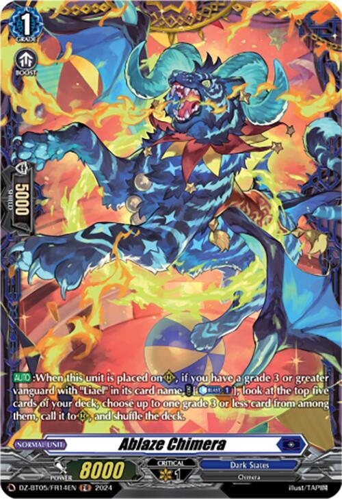 Ablaze Chimera (FR), DZ-BT05: Omniscient Awakening DZ-BT05/FR14EN