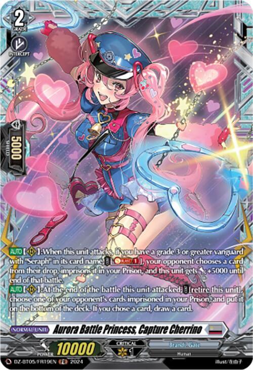 Aurora Battle Princess, Capture Cherrino (FR), DZ-BT05: Omniscient Awakening DZ-BT05/FR19EN