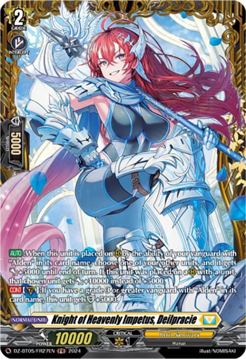Knight of Heavenly Impetus, Deilpracie (FR), DZ-BT05: Omniscient Awakening DZ-BT05/FR27EN