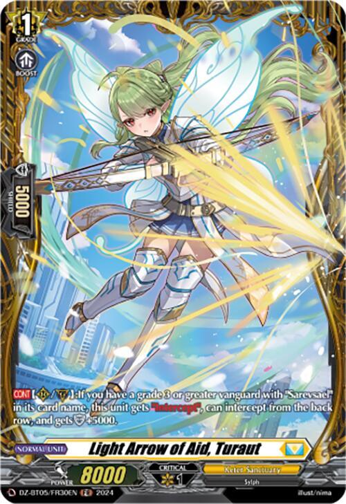 Light Arrow of Aid, Turaut (FR), DZ-BT05: Omniscient Awakening DZ-BT05/FR30EN