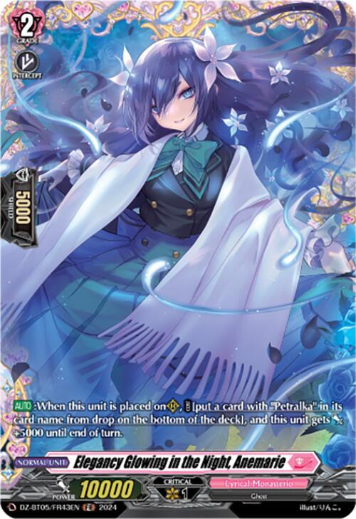 Elegancy Glowing in the Night, Anemarie (FR), DZ-BT05: Omniscient Awakening DZ-BT05/FR43EN
