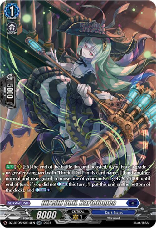 Direful Doll, Bartolomea (SR), DZ-BT05: Omniscient Awakening DZ-BT05/SR14EN