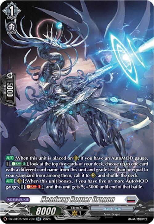 Headway Router Dragon (SR), DZ-BT05: Omniscient Awakening DZ-BT05/SR17EN