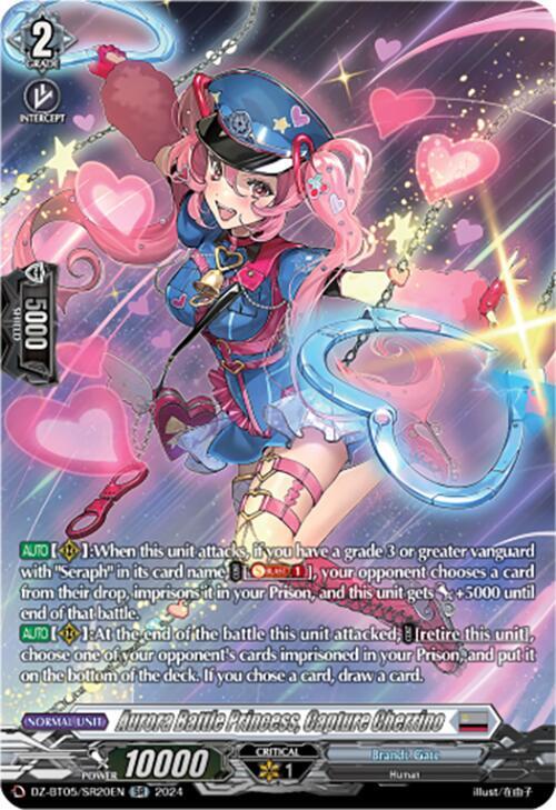 Aurora Battle Princess, Capture Cherrino (SR), DZ-BT05: Omniscient Awakening DZ-BT05/SR20EN