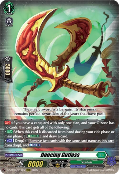 Dancing Cutlass, DZ-BT06: Generation Dragenesis DZ-BT06/019EN