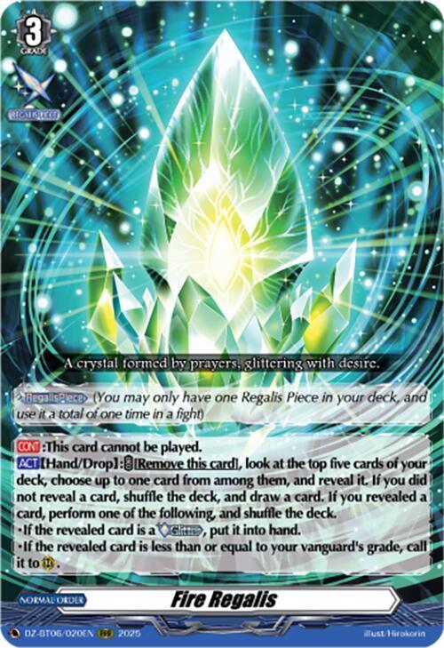 Fire Regalis, DZ-BT06: Generation Dragenesis DZ-BT06/020EN