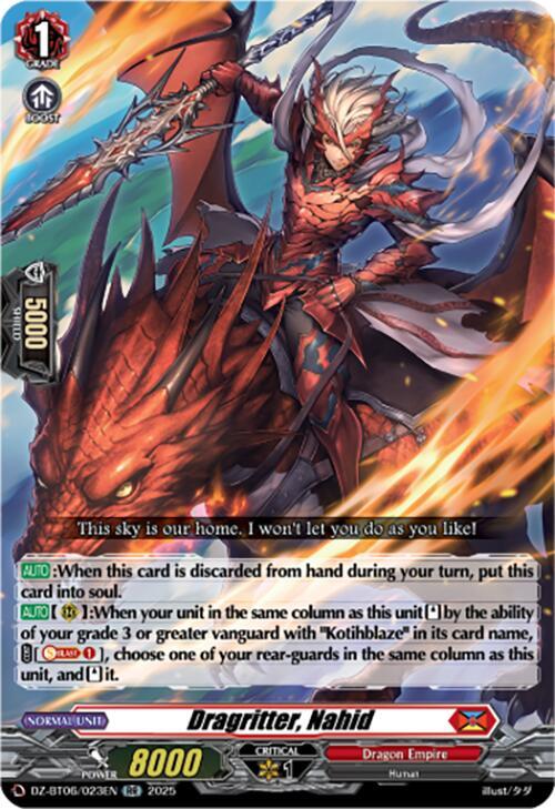 Dragritter, Nahid, DZ-BT06: Generation Dragenesis DZ-BT06/023EN