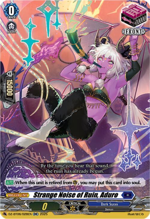 Strange Noise of Ruin, Aduro, DZ-BT06: Generation Dragenesis DZ-BT06/028EN