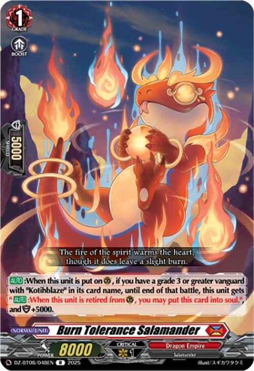 Burn Tolerance Salamander, DZ-BT06: Generation Dragenesis DZ-BT06/048EN