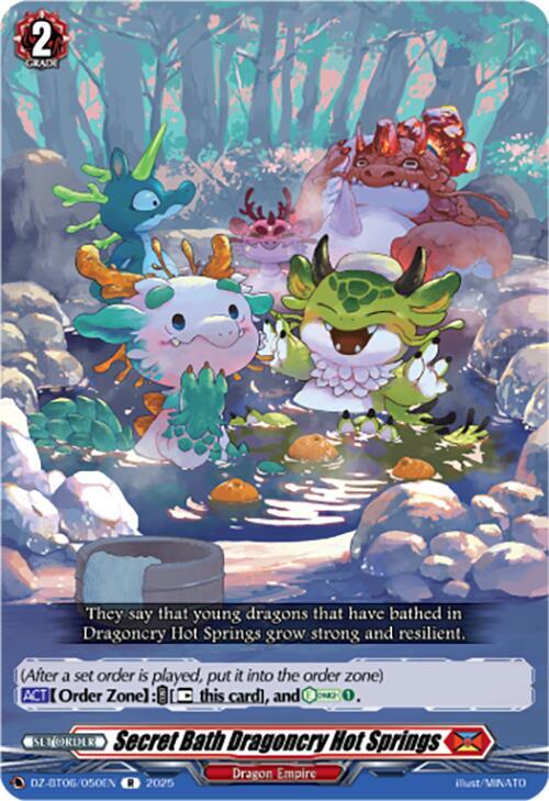 Secret Bath Dragoncry Hot Springs, DZ-BT06: Generation Dragenesis DZ-BT06/050EN