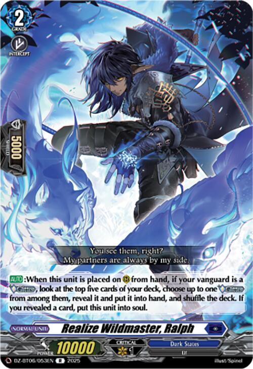 Realize Wildmaster, Ralph, DZ-BT06: Generation Dragenesis DZ-BT06/053EN