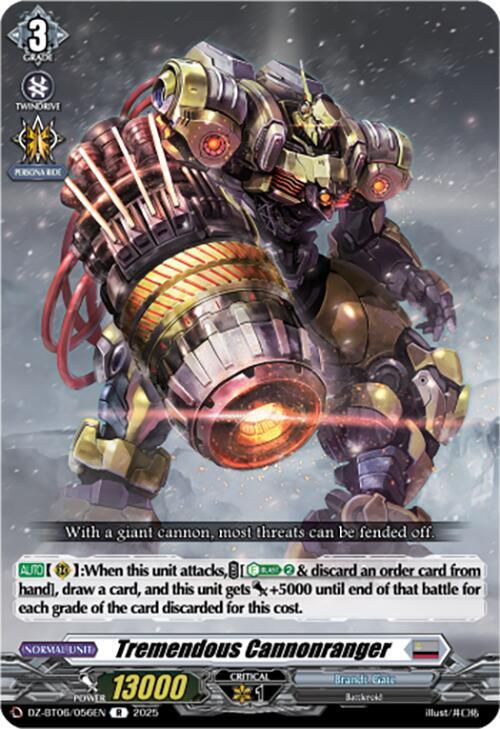 Tremendous Cannonranger, DZ-BT06: Generation Dragenesis DZ-BT06/056EN