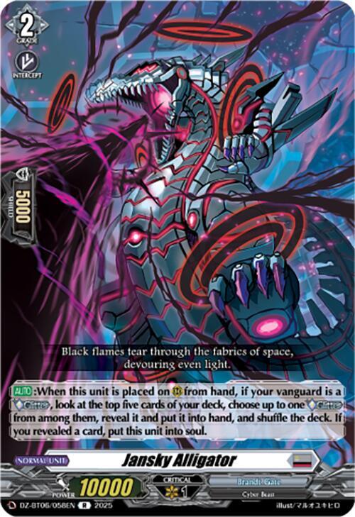 Jansky Alligator, DZ-BT06: Generation Dragenesis DZ-BT06/058EN