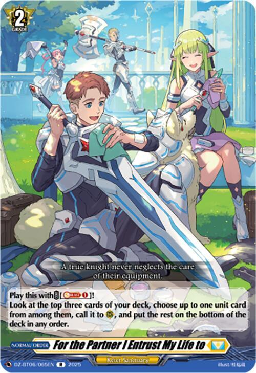 For the Partner I Entrust My Life to, DZ-BT06: Generation Dragenesis DZ-BT06/065EN