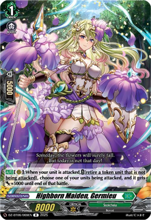 Highborn Maiden, Germieu, DZ-BT06: Generation Dragenesis DZ-BT06/069EN