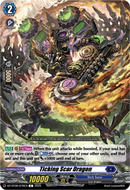 Ticking Scar Dragon, DZ-BT06: Generation Dragenesis DZ-BT06/079EN