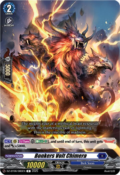Bonkers Volt Chimera, DZ-BT06: Generation Dragenesis DZ-BT06/080EN