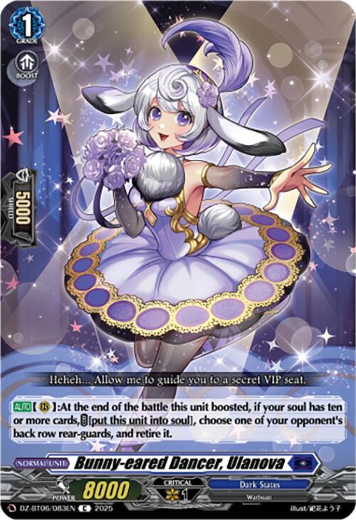 Bunny-eared Dancer, Ulanova, DZ-BT06: Generation Dragenesis DZ-BT06/083EN