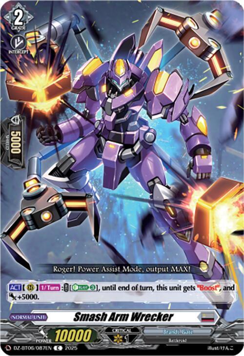 Smash Arm Wrecker, DZ-BT06: Generation Dragenesis DZ-BT06/087EN