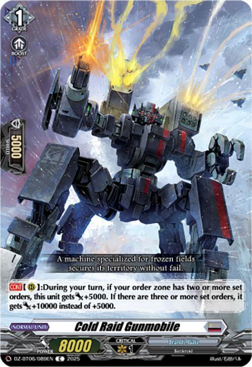Cold Raid Gunmobile, DZ-BT06: Generation Dragenesis DZ-BT06/089EN