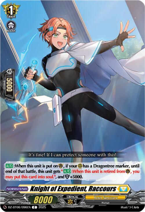 Knight of Expedient, Raccours, DZ-BT06: Generation Dragenesis DZ-BT06/096EN