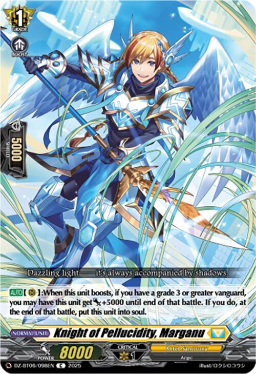 Knight of Pellucidity, Marganu, DZ-BT06: Generation Dragenesis DZ-BT06/098EN