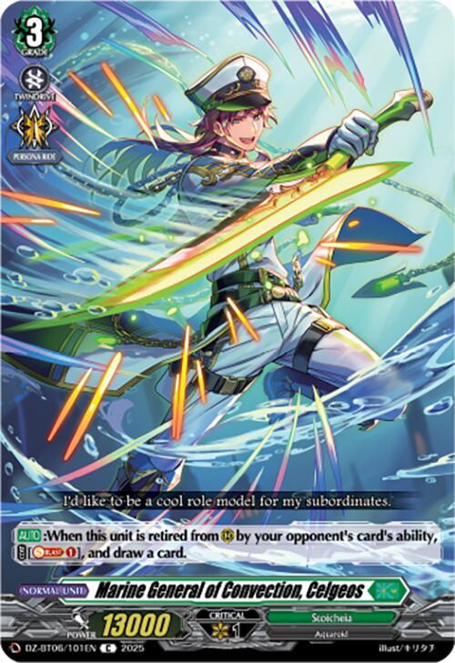 Marine General of Convection, Celgeos, DZ-BT06: Generation Dragenesis DZ-BT06/101EN