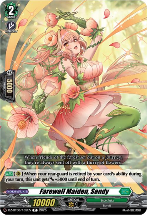 Farewell Maiden, Sendy, DZ-BT06: Generation Dragenesis DZ-BT06/102EN