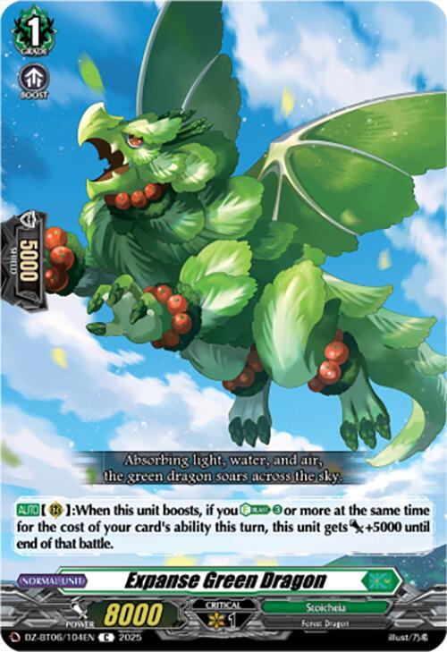 Expanse Green Dragon, DZ-BT06: Generation Dragenesis DZ-BT06/104EN