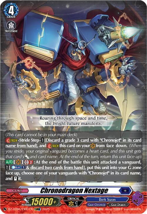 Chronodragon Nextage (EXRRR), DZ-BT06: Generation Dragenesis DZ-BT06/EX01EN