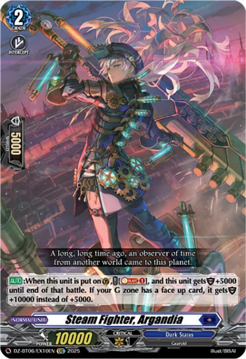 Steam Fighter, Argandia (EXC), DZ-BT06: Generation Dragenesis DZ-BT06/EX10EN