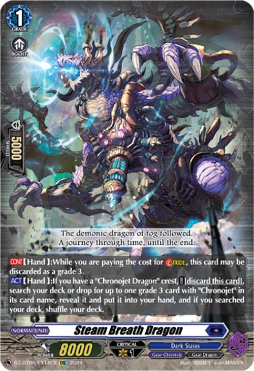 Steam Breath Dragon (EXC), DZ-BT06: Generation Dragenesis DZ-BT06/EX14EN