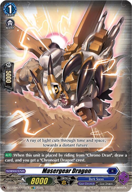 Masergear Dragon (EXC), DZ-BT06: Generation Dragenesis DZ-BT06/EX15EN