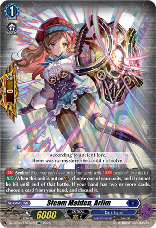 Steam Maiden, Arlim (EXC), DZ-BT06: Generation Dragenesis DZ-BT06/EX16EN