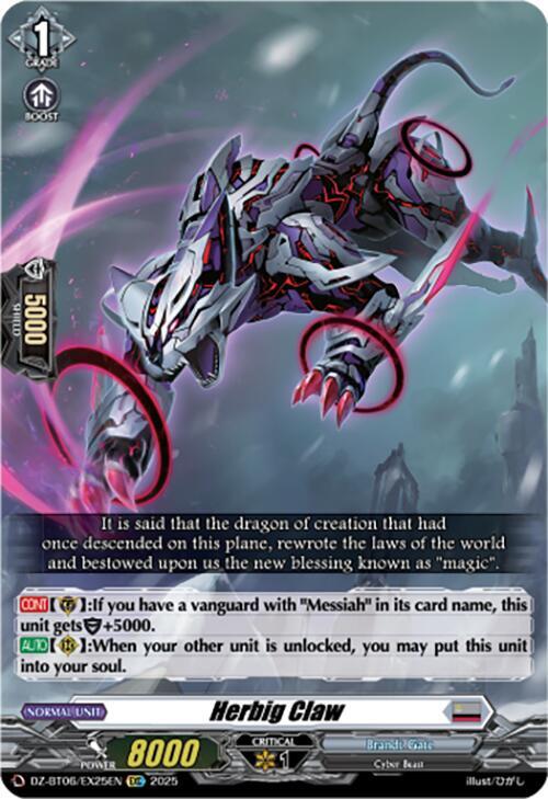 Herbig Claw (EXC), DZ-BT06: Generation Dragenesis DZ-BT06/EX25EN