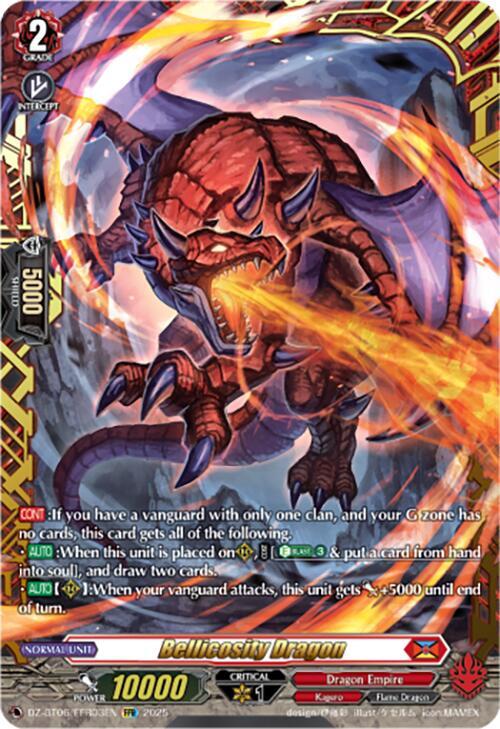 Bellicosity Dragon (FFR), DZ-BT06: Generation Dragenesis DZ-BT06/FFR03EN
