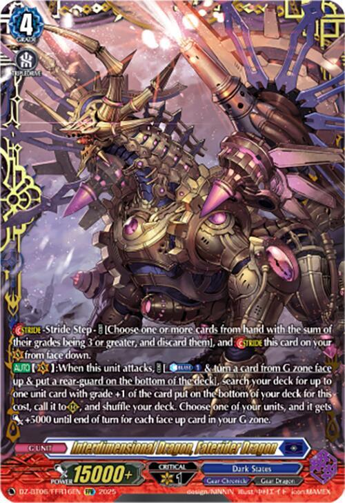 Interdimensional Dragon, Faterider Dragon (FFR), DZ-BT06: Generation Dragenesis DZ-BT06/FFR16EN