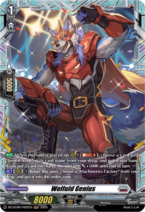 Wolfuld Genius (FR), DZ-BT06: Generation Dragenesis DZ-BT06/FR22EN