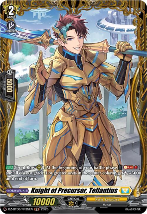 Knight of Precursor, Tellantius (FR), DZ-BT06: Generation Dragenesis DZ-BT06/FR35EN