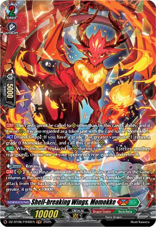 Shell-breaking Wings, Momokke (FR), DZ-BT06: Generation Dragenesis DZ-BT06/FR49EN