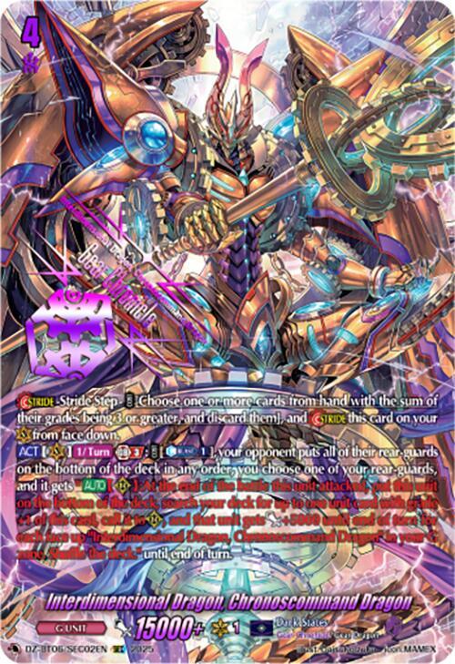 Interdimensional Dragon, Chronoscommand Dragon (SEC), DZ-BT06: Generation Dragenesis DZ-BT06/SEC02EN