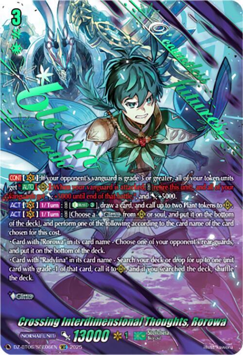Crossing Interdimensional Thoughts, Rorowa (SEC), DZ-BT06: Generation Dragenesis DZ-BT06/SEC06EN