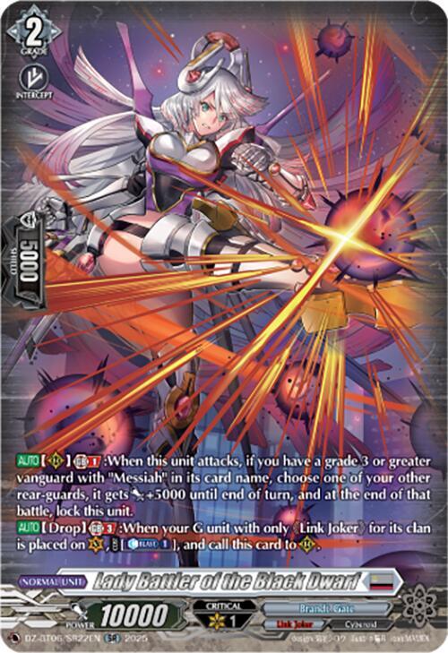 Lady Battler of the Black Dwarf (SR), DZ-BT06: Generation Dragenesis DZ-BT06/SR22EN